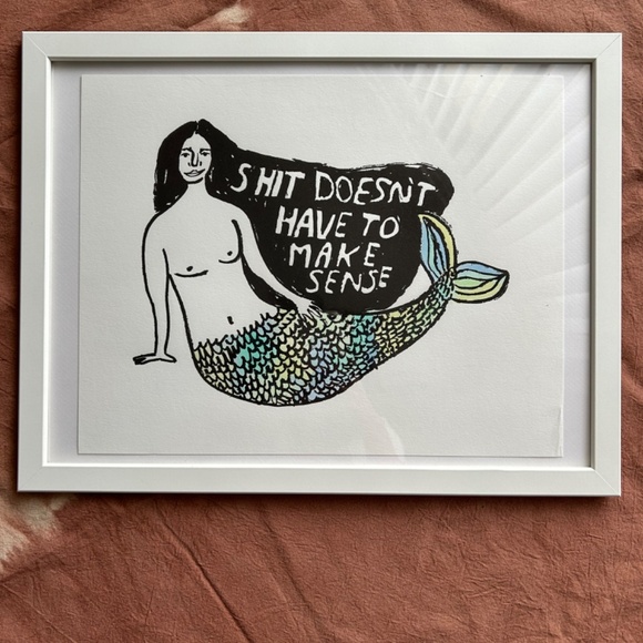 Comic Mermaid Print “People I’ve Loved” - Picture 2 of 3